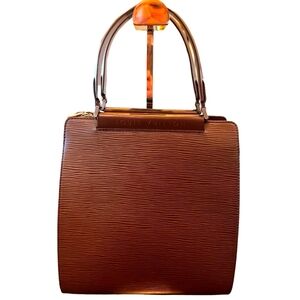 Louis Vuitton Vintage EPI Figari Brown Handbag